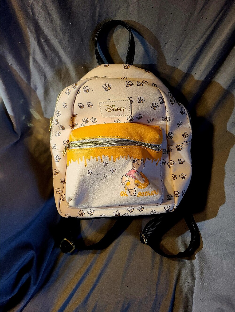 Disney Winnie the Pooh Cream & Yellow Mini Backpack